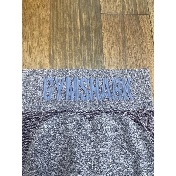 Gymshark Flex Leggings - Small - Berry Marl - VGC - High Waisted - Seamless - Picture 3 of 4